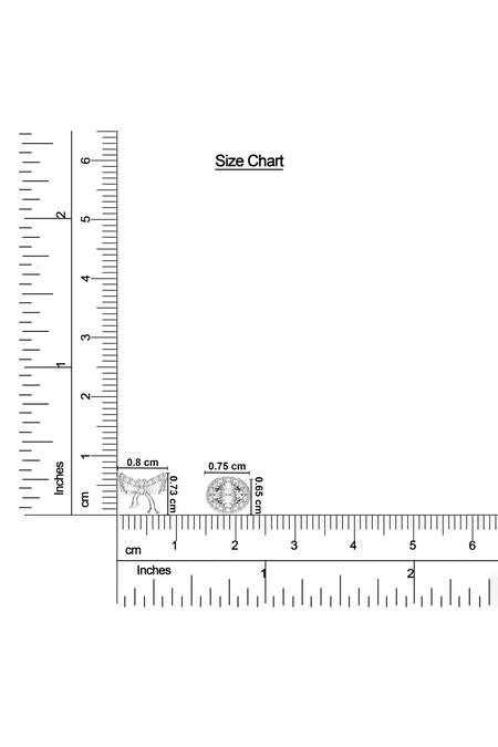 Kicky & Perky_Silver Plated Stones Designer Moissanite Bracelet _Online_at_Aza_Fashions