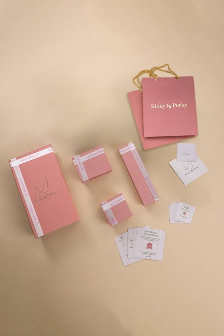 Kicky & Perky_Silver Plated Stones Designer Moissanite Bracelet _at_Aza_Fashions