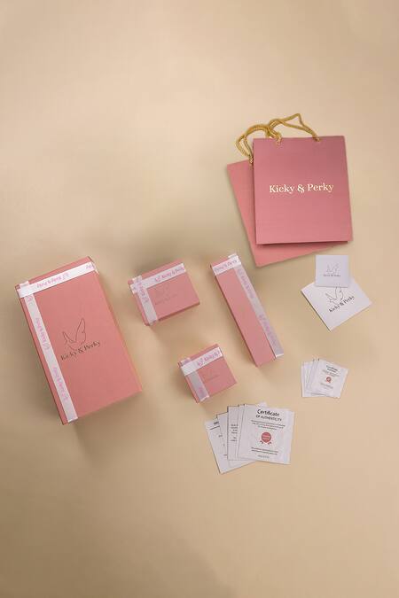 Kicky & Perky_Silver Plated Imitation Diamonds Designer Moissanite Dangler Earrings _at_Aza_Fashions