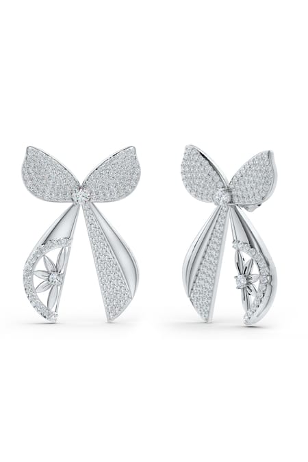 Kicky & Perky Designer Moissanite Dangler Earrings 