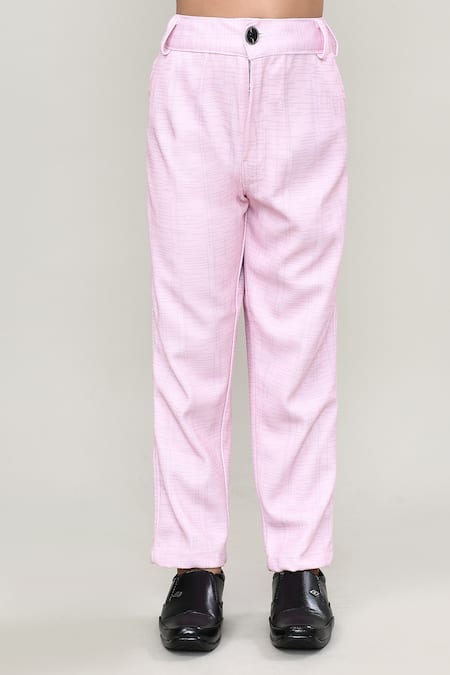 Shop_Petite Pomme_Black Cotton Printed Waistcoat Suit Set _Online_at_Aza_Fashions