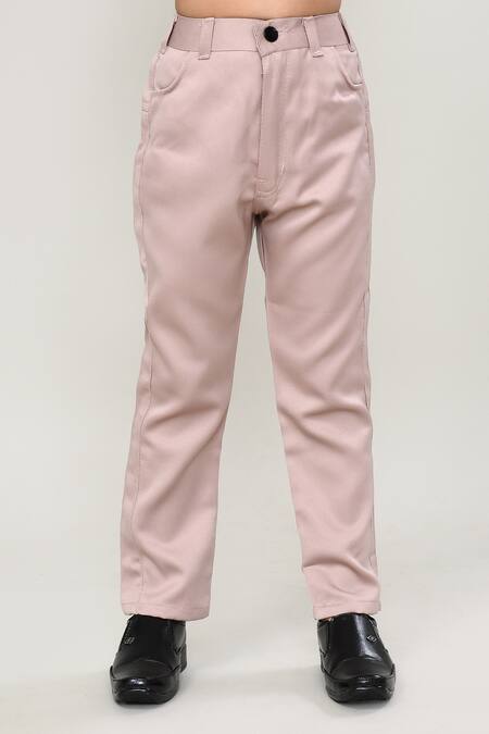 Petite Pomme_Black Cotton Boys 3-piece Waistcoat Suit_at_Aza_Fashions