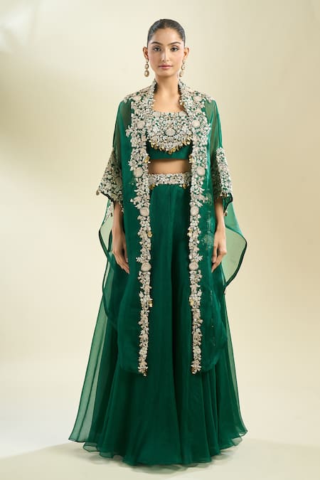 Prisho Embroidered Waistband Lehenga Set 