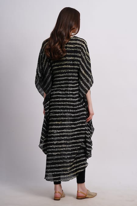 Sonali Gupta Shibori Embroidered Kaftan 