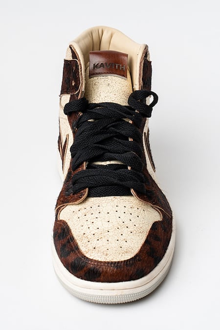 Kavith Hi Cheetah Custom Sneakers 