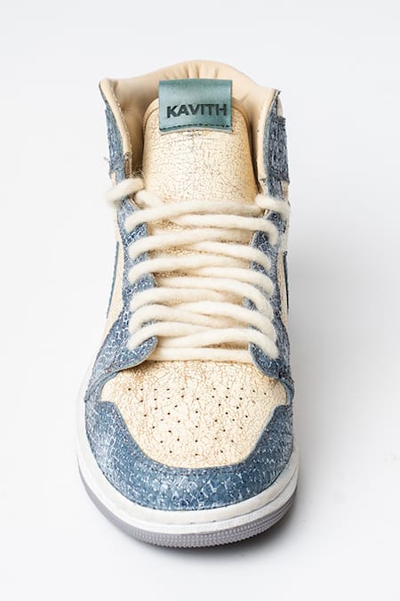Kavith Hi Python Custom Sneakers 