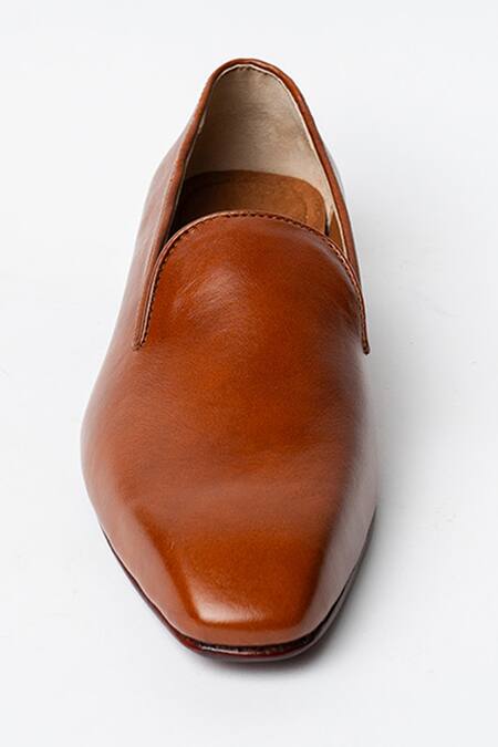 Kavith Almond Toe Evening Slip-Ons 