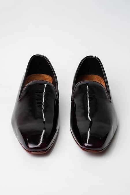 Kavith Almond Toe Evening Slip-Ons 