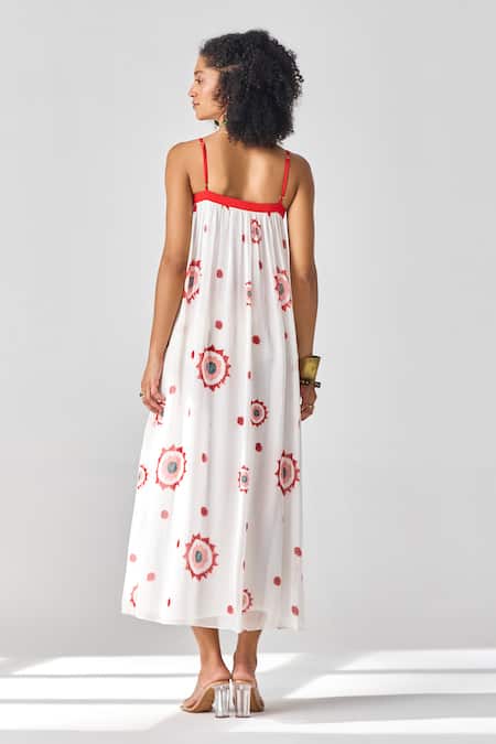 Verb By Pallavi Singhee Floral Print Maxi Dress 
