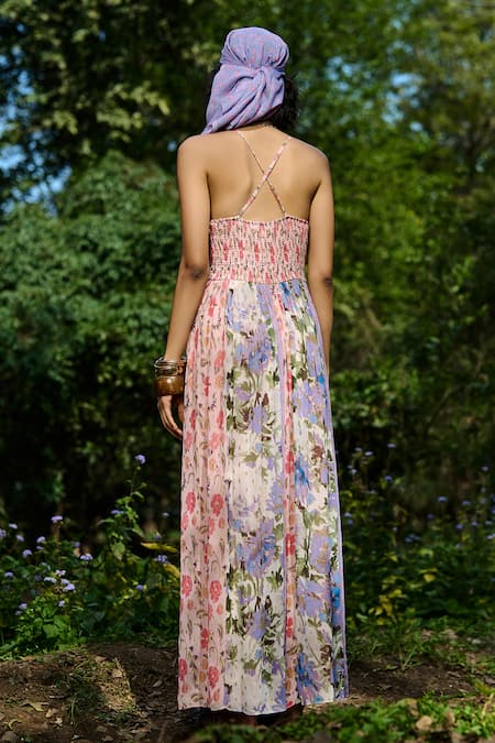 Verb By Pallavi Singhee Floral Print Designer Jumpsuit 