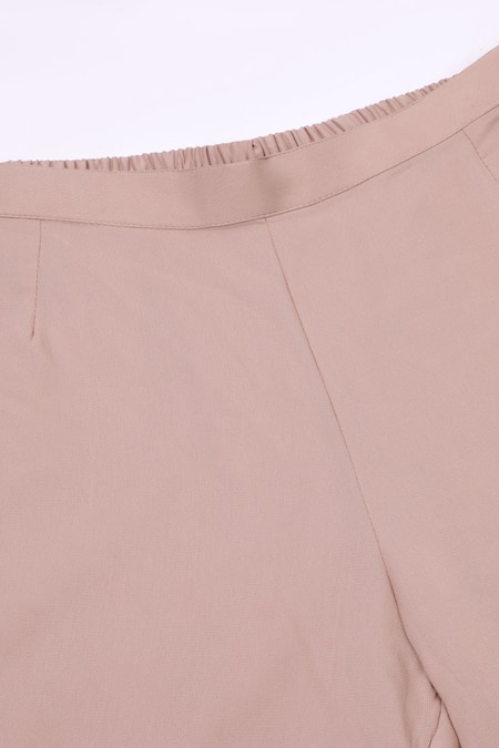 Shop Two Sisters By Gyans Pink Georgette Sequins Round Neck Dusky Kurta Gharara Set Online at Aza Fashions Shop_Two Sisters By Gyans_Pink Georgette Sequins Round Neck Dusky Kurta Gharara Set _Online_at_Aza_Fashions