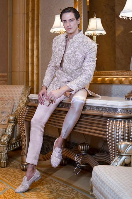 Jigar & Nikita Grandoise Sherwani Set 