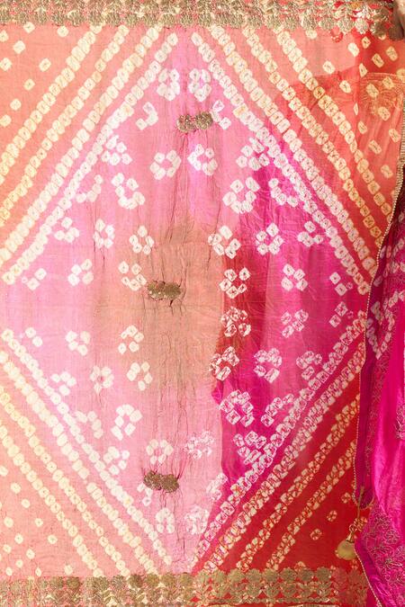 Buy_Samyukta Singhania_Multi Color Silk Blend Dupatta