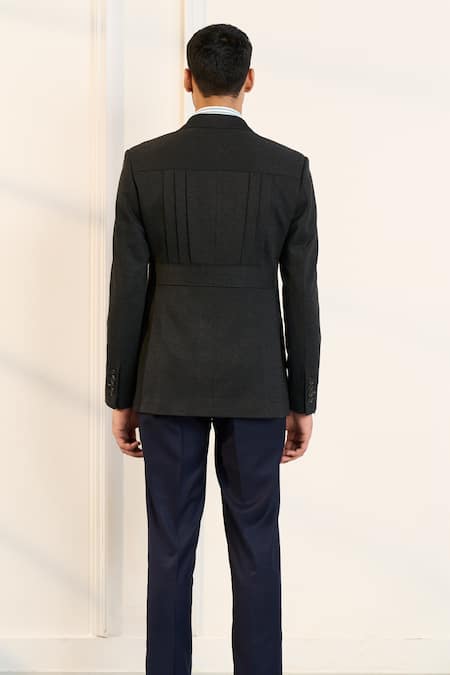 Gargee Designers Grey Single Breasted Blazer 