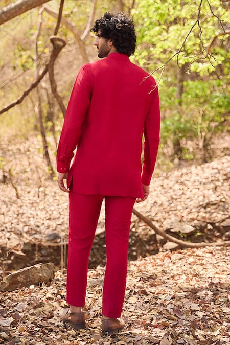 Nirmooha Crimson Diary Short Kurta Set 