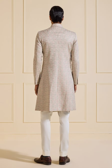 Raghavendra Rathore Jodhpur Textured Luxe Sherwani 
