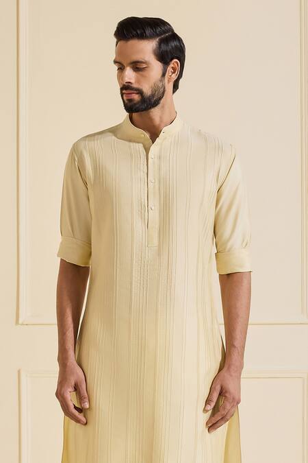 Shop Raghavendra Rathore Jodhpur Beige Viscose, Silk Light Designer Kurta Online at Aza Fashions Shop_Raghavendra Rathore Jodhpur_Beige Viscose, Silk Light Designer Kurta _Online_at_Aza_Fashions
