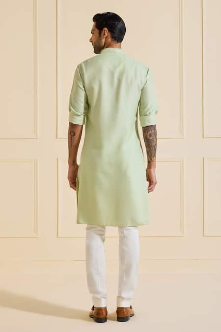 Raghavendra Rathore Jodhpur Classic Mint Charm Kurta 