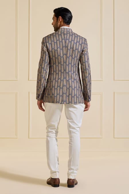 Raghavendra Rathore Jodhpur Contemporary Panache Bandhgala Jacket 
