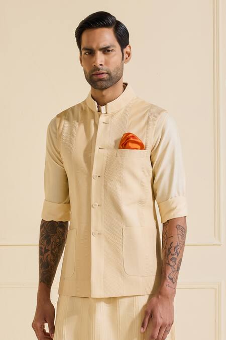 Buy Raghavendra Rathore Jodhpur Gold Viscose Radiant Elegance Kurta Online at Aza Fashions Buy_Raghavendra Rathore Jodhpur_Gold Viscose Radiant Elegance Kurta _Online_at_Aza_Fashions