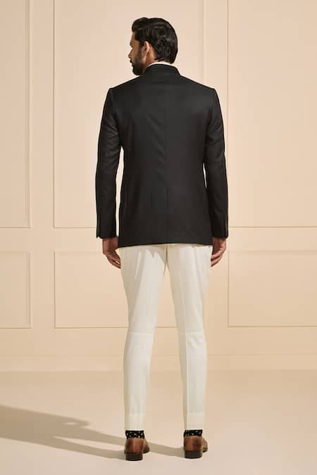 Raghavendra Rathore Jodhpur Sleek Fit Bandhgala 