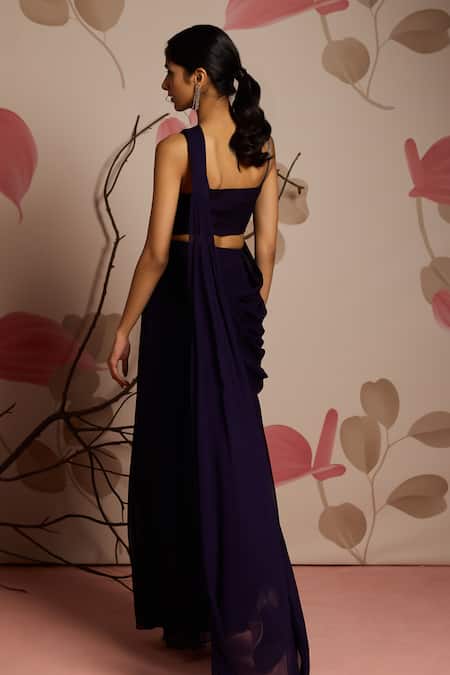 Seema Thukral Embellished Choli & Concept Saree 