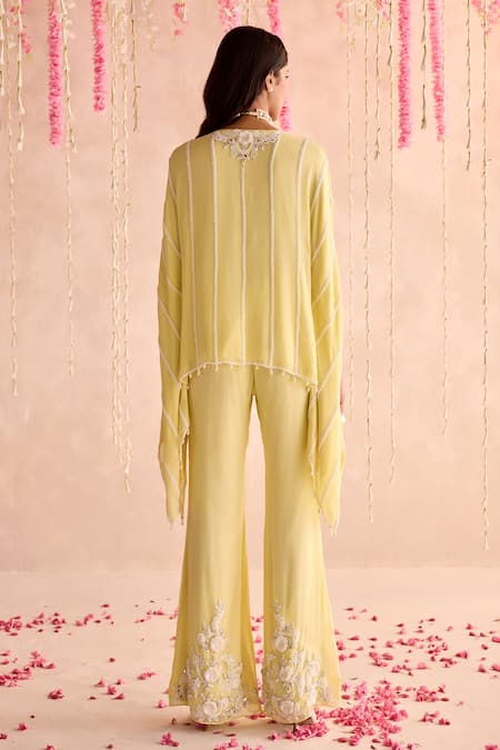 Seema Thukral Embellished Kaftan & Pants Set 