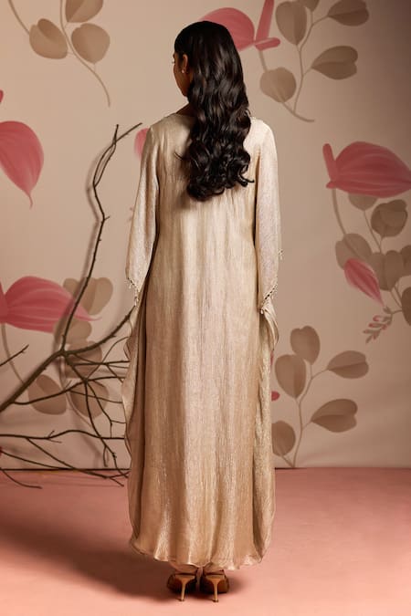 Seema Thukral Embellished Kaftan & Straight Pants Set 