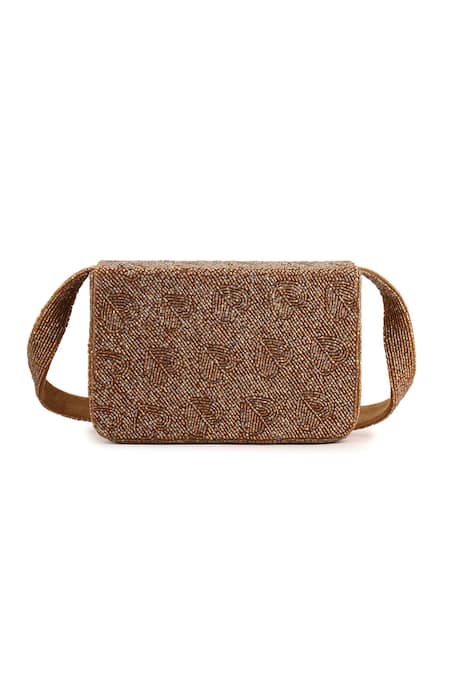 A Clutch Story Antique Gleam Heart Purse 