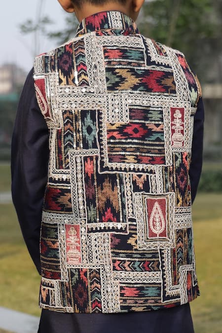 Taber Tikri Designer Blue Kurta Set  