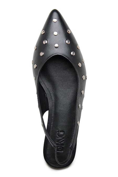 Dang Shoes Studded Slingback Flats 