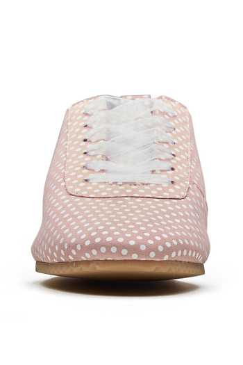 Buy_Dang Shoes_Pink Polka Dot Sneakers _Online_at_Aza_Fashions
