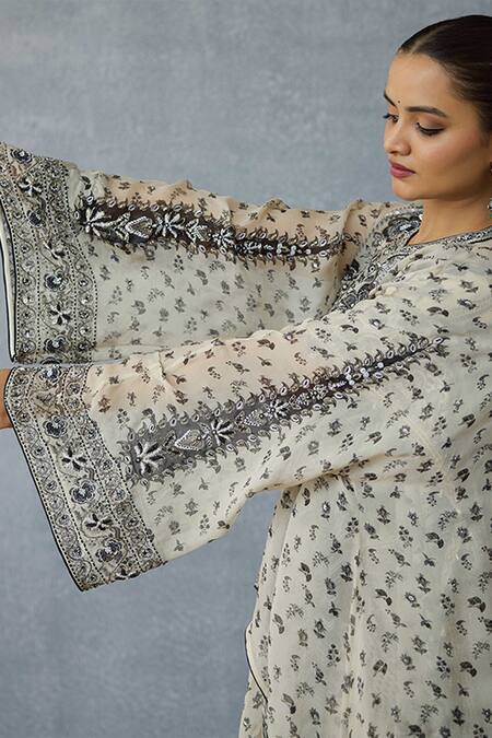 Buy Torani Black Organza Embroidery Round Neck Kalamkari Aarna Top Online at Aza Fashions Buy_Torani_Black Organza Embroidery Round Neck Kalamkari Aarna Top _Online_at_Aza_Fashions