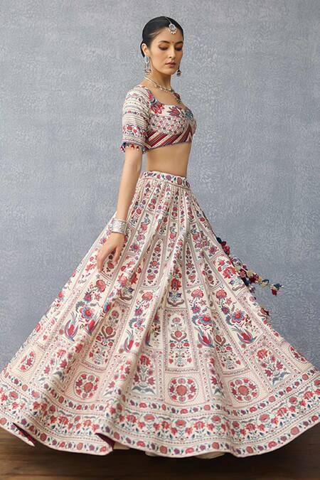 Shop Torani Multi Color , Organza, Crepe Embroidery Coromandel Oorja Lehenga Set Online at Aza Fashions Shop_Torani_Multi Color , Organza, Crepe Embroidery Coromandel Oorja Lehenga Set _Online_at_Aza_Fashions