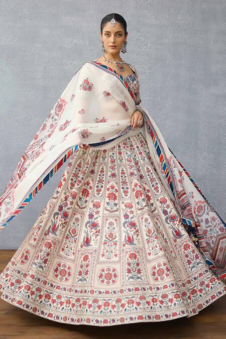 Torani Multi Color , Organza, Crepe Embroidery Coromandel Oorja Lehenga Set at Aza Fashions Torani_Multi Color , Organza, Crepe Embroidery Coromandel Oorja Lehenga Set _at_Aza_Fashions