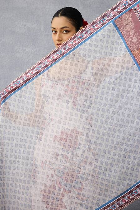 Buy Torani Multi Color Linen Embroidery, Tassels Round Neck Coromandel Anvita Kurta Set Online at Aza Fashions Buy_Torani_Multi Color Linen Embroidery, Tassels Round Neck Coromandel Anvita Kurta Set _Online_at_Aza_Fashions