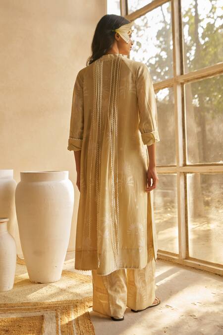 Moh India Moonlit Palms Kurta Set 