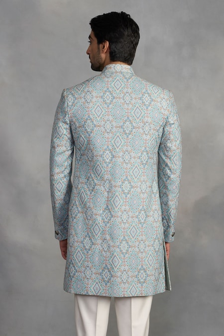 Gargee Designers Designer Aqua Indowestern Set 