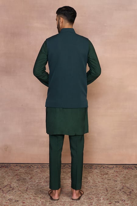 Gargee Designers Meharban Green Bundi Set 