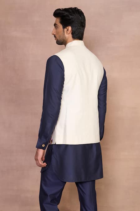 Gargee Designers Bairaagi Multicolor Nehru Jacket Set 