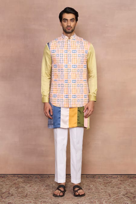 Gargee Designers Nazaara Multicolor Bundi Set 