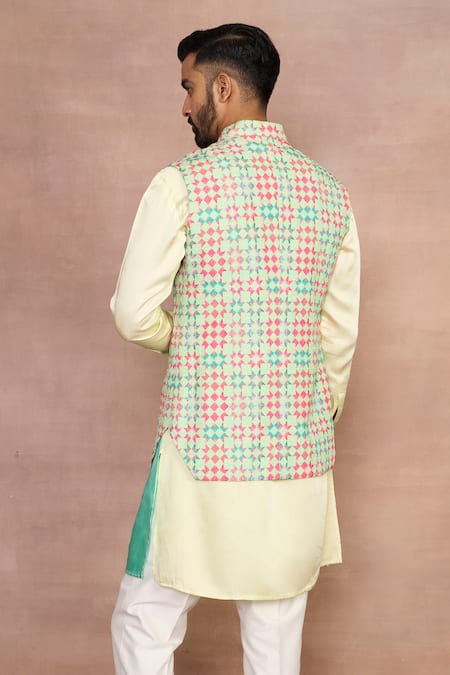 Gargee Designers Riwaayat Multicolor Bundi Set 
