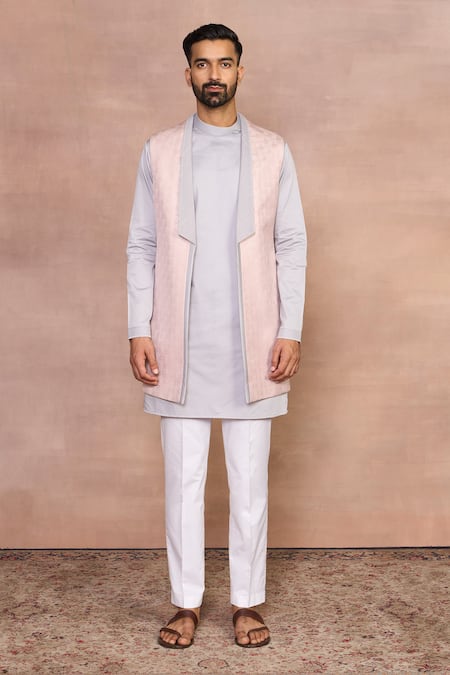 Gargee Designers Peach Bundi Set 