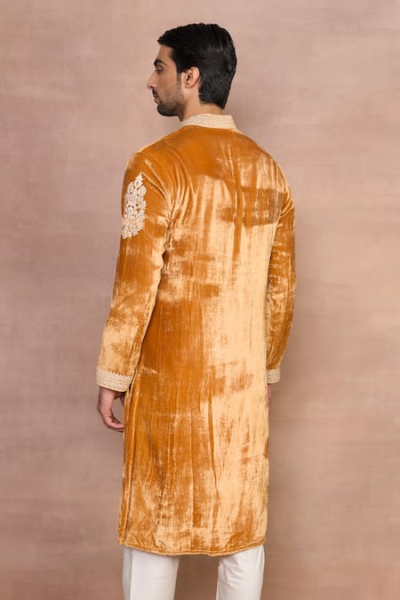 Gargee Designers Chandni Turmeric Dori Kurta Set 
