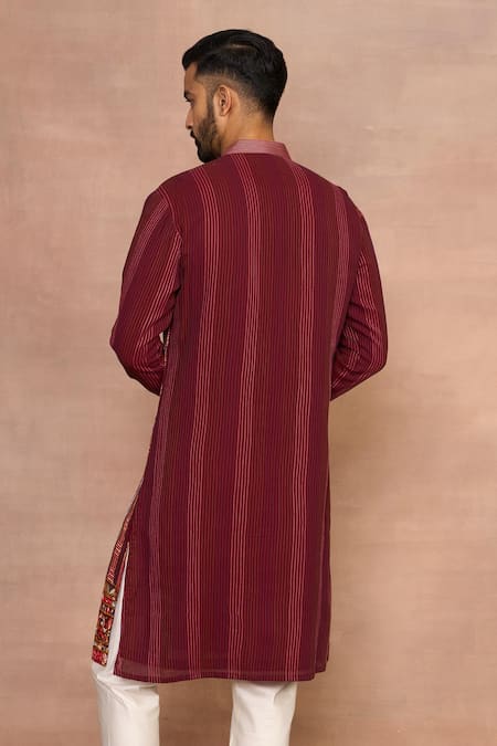 Gargee Designers Shamsheer Multicolor Embroidered Kurta Set 