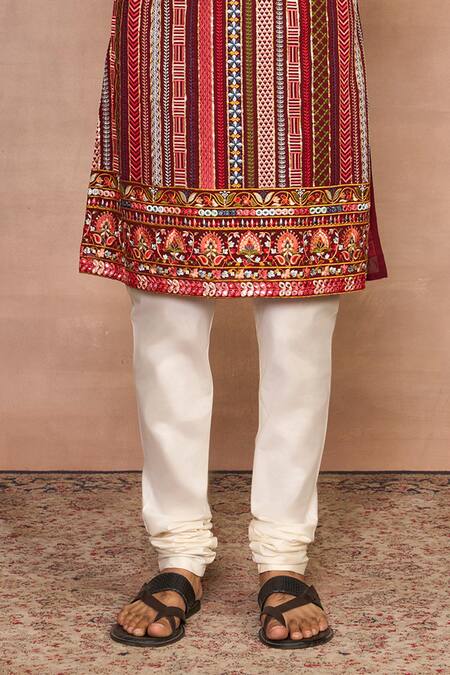 Shop Gargee Designers Multi Color Viscose, Georgette Embroidery Shamsheer Multicolor Kurta Set Online at Aza Fashions Shop_Gargee Designers_Multi Color Viscose, Georgette Embroidery Shamsheer Multicolor Kurta Set _Online_at_Aza_Fashions