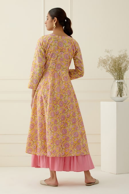 Musal Floral Printed Kurta Set 