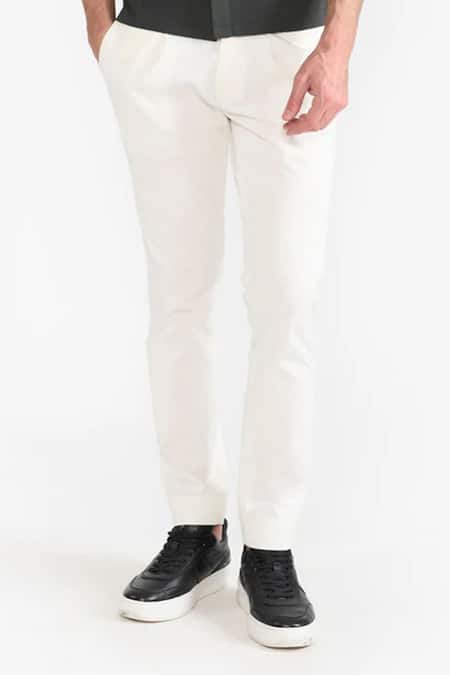 Perona_Green Cotton Cyrus Olive Casual Shirt _Online_at_Aza_Fashions