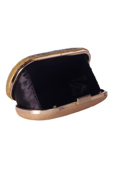 Nazaakat By Samara Singh_Multi Color Beads Designer Clutch With Detachable Sling _Online_at_Aza_Fashions