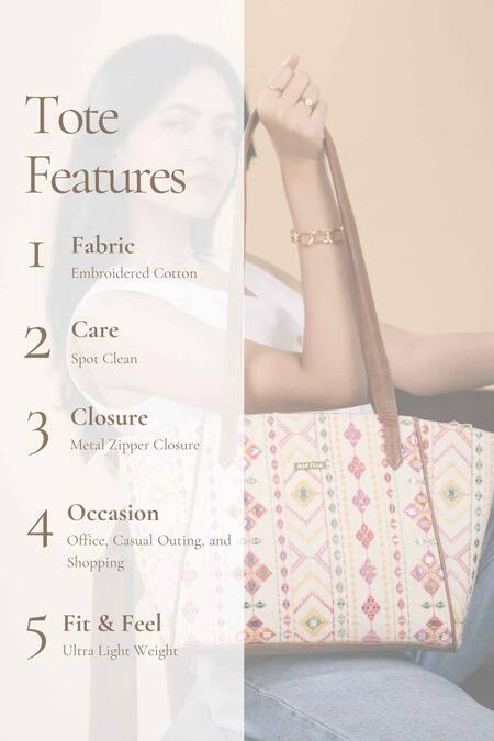 Buy_Amyra_Multi Color Embroidery Mirror Tote Bag _Online_at_Aza_Fashions